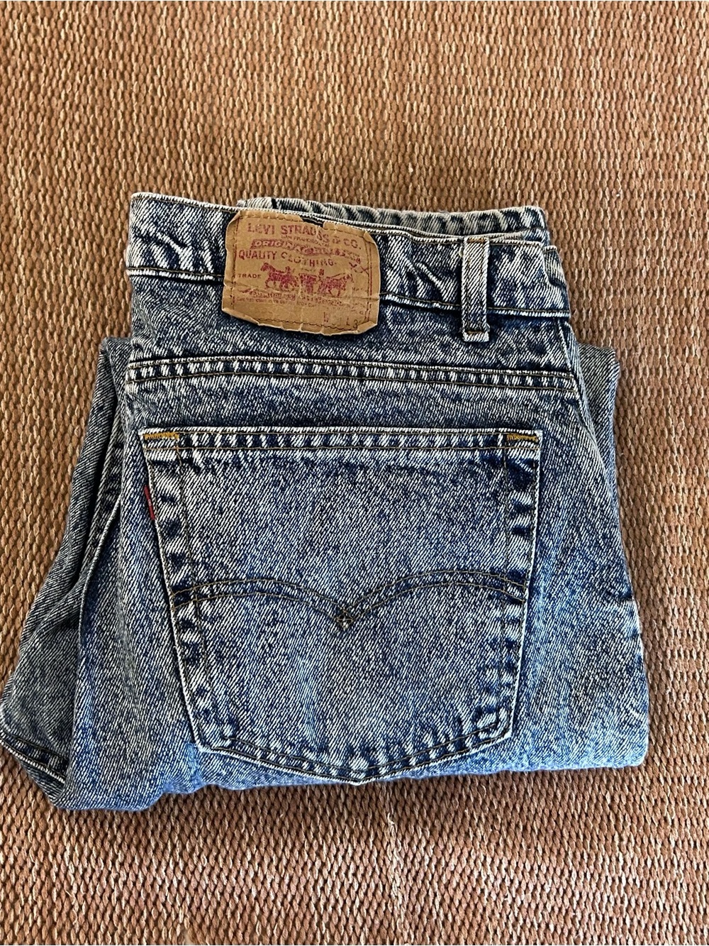 Vintage 1991 Men's Levi's 550's Acid Washed 38 x 32